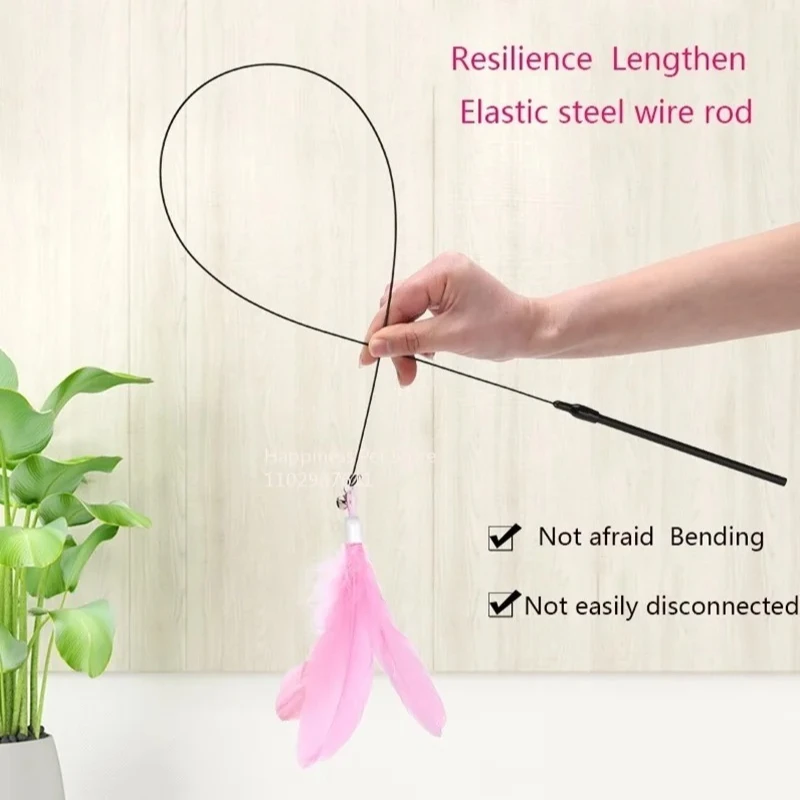 Interactive Suction Cup Feather Toy for Cats - Image 5